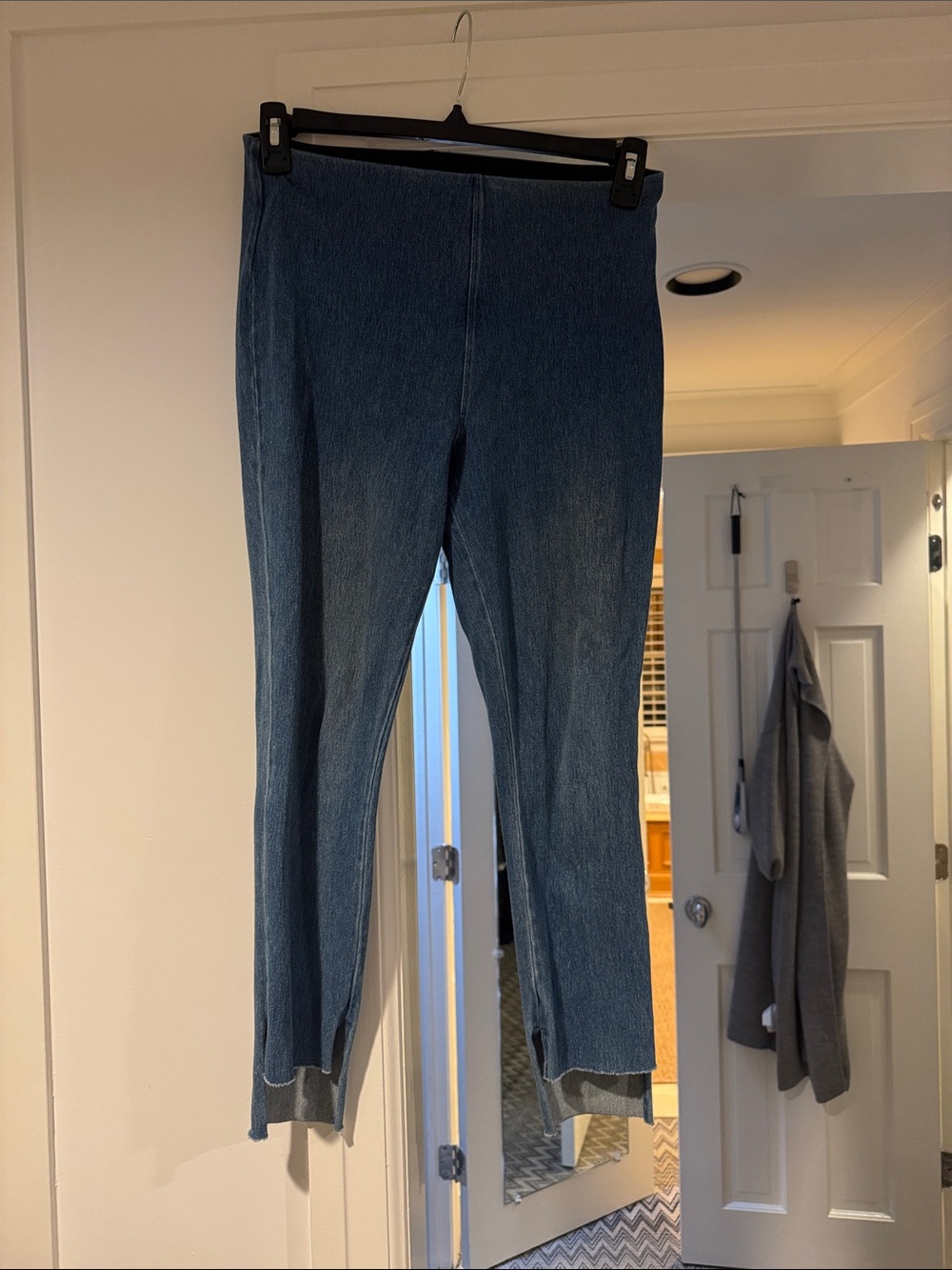 Lysse Blue Knit Leggings